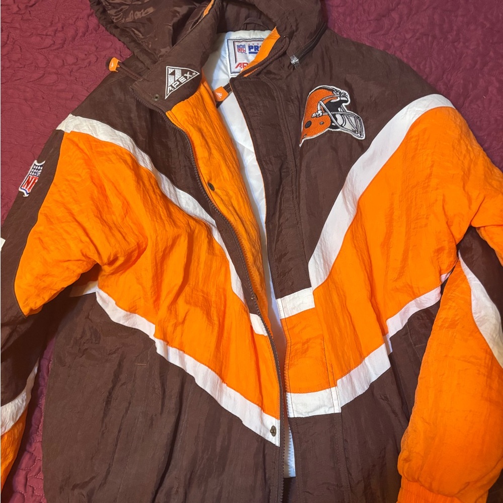 Vintage 1990s Cleveland Browns ProLine Jacket